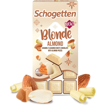 SCHOGETTEN CZEKOLADA BLONDIE ALMOND        100G