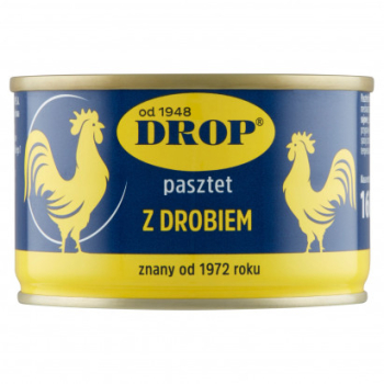 DROP PASZTET KOGUTEK PUSZKA      160G