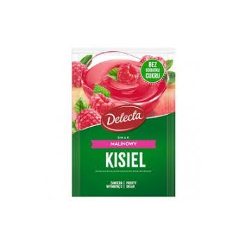 DELECTA KISIEL BEZ CUKRU MALINOWY   38G