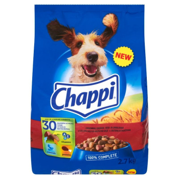 CHAPPI SUCHY WÓŁOWINA  DRÓB           2,7KG