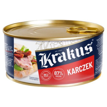 KRAKUS KONSERWA KARCZEK WIEPRZOWY     300G