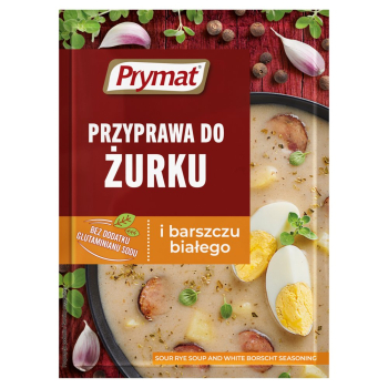 PRYMAT PRZYPRAWA DO ŻURKU I BARSZCZU BIAŁEGO 25G