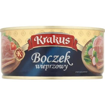 KRAKUS KONSERWA BOCZEK WIEPRZOWY      300G