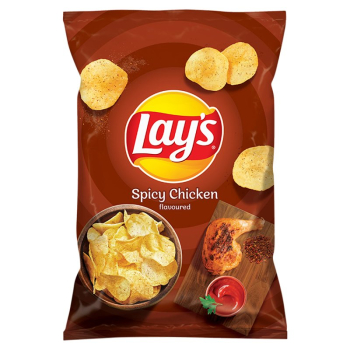 LAY'S CHIPS OSTRY KURCZAK  130G