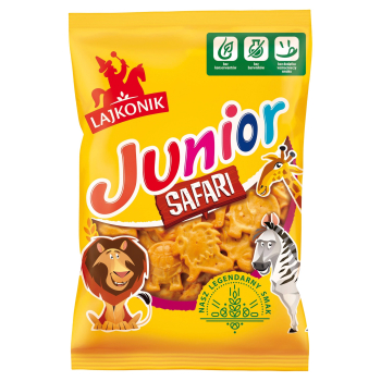 Lajkonik Junior Safari Drobne pieczywo o smaku