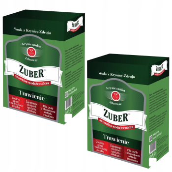 Woda lecznicza ZUBER KARTON 3L