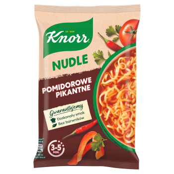 KNORR Nudle zupa instant Pomidorowe pikantne 63g