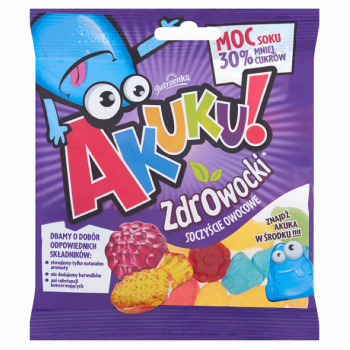 JUTRZENKA ŻELKI AKUKU ZDROWOCKI       90G