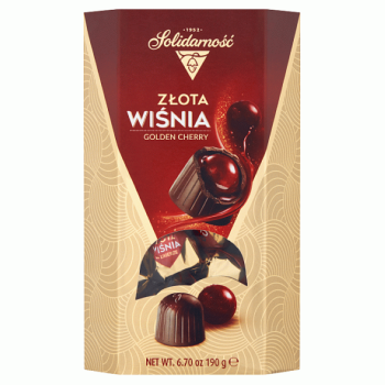 SOLIDARNOŚĆ ZŁOTA WIŚNIA W LIKIERZE 190G
