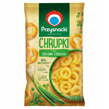 PRZYSNACKI CHRUPKI ZIELONA CEBULA 140G