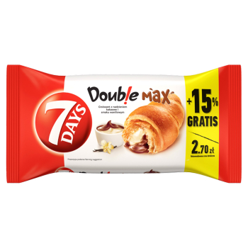 Rogalik 7 Days z nadzieniem o smaku kakaowym i