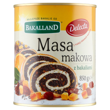 MASA MAKOWA PUSZKA 850G BAKALLAND