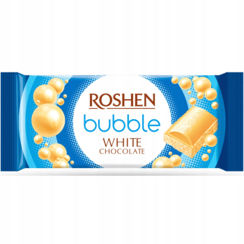 ROSHEN CZEKOLADA BUBBLE WHITE           80G
