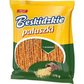 Paluszki Aksam Beskidzkie z sezamem 175 g