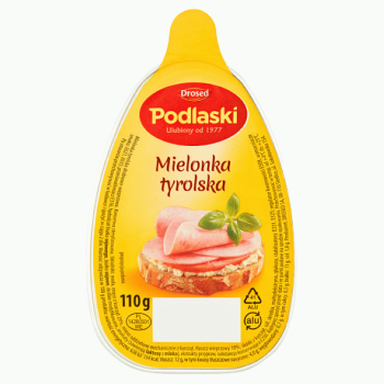 DROSED KONSERWA MIELONKA TYROLSKA     110G