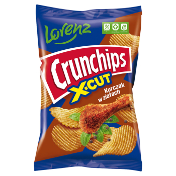 CRUNCHIPS X-CUT KURCZAK 140G