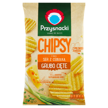 CHIPSY PRZYSNACKI SER-CEBULA 135G