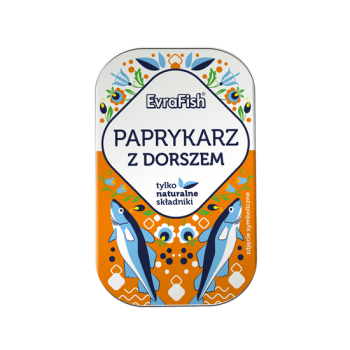 EVRA FISH PAPRYKARZ Z DORSZEM        125G
