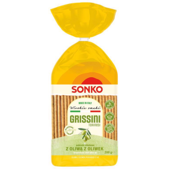 SONKO PALUSZKI GRISSINI Z OLIWĄ 200G