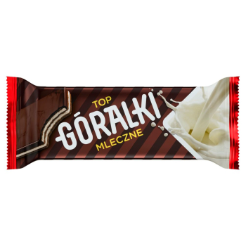GÓRALKI WAFLE TOP MLECZNE     40G