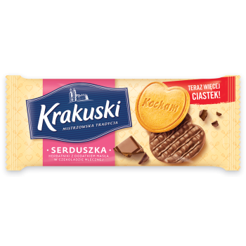 KRAKUSKI CIASTKA SERDUSZKA MAŚLANE 171G