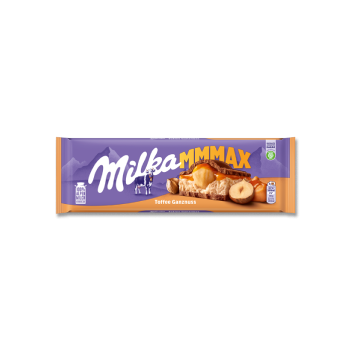MILKA CZEKOLADA DUŻA TOFFEE Z ORZECH 300G