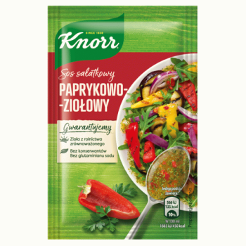 KNORR SOS SAŁATKOWY PAPRYKOWO ZIOŁOWY   9G