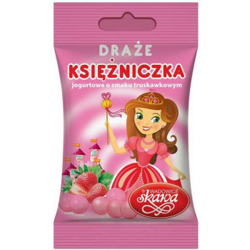 SKAWA DRAŻE JOGURTOWE KSIĘŻNICZKA       70G