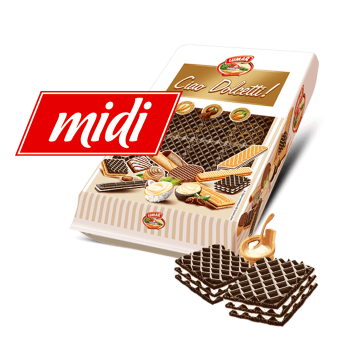 LUMAR WAFLE CRUNCHY BLACK  400G