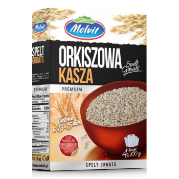 MELVIT KASZA ORKISZOWA 4*100G     400G