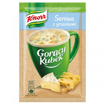 KNORR GORĄCY KUBEK SEROWA Z GRZANKAMI  22G